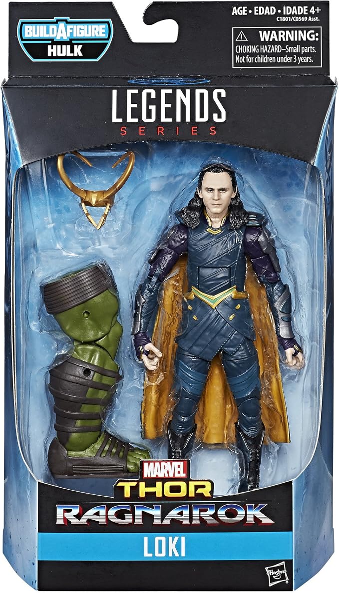 Build A Figure Hulk - Thor Ragnarok - Legends Series - Loki