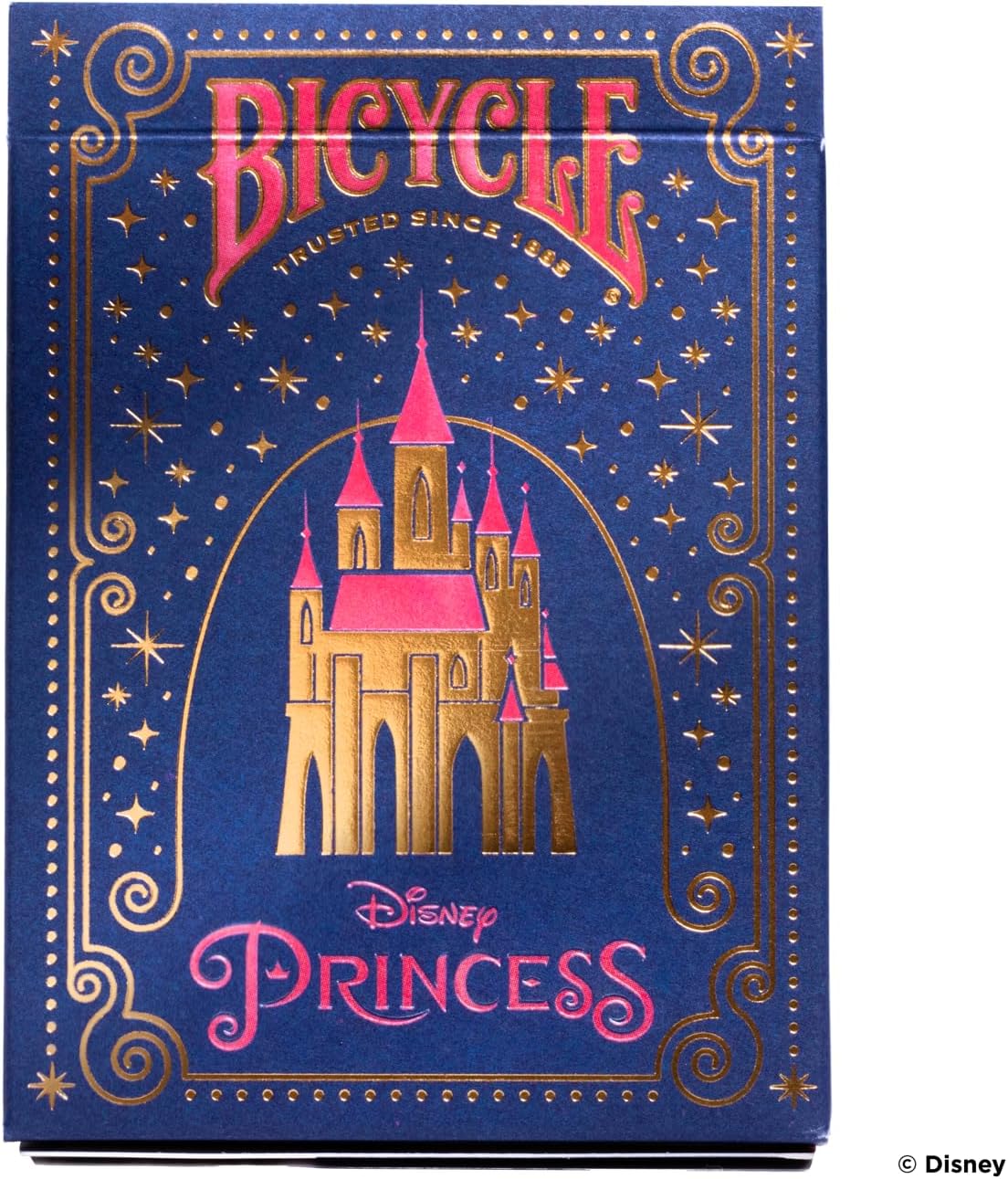 Bicycle - Disney Princess (navy blue) - Playing Cards