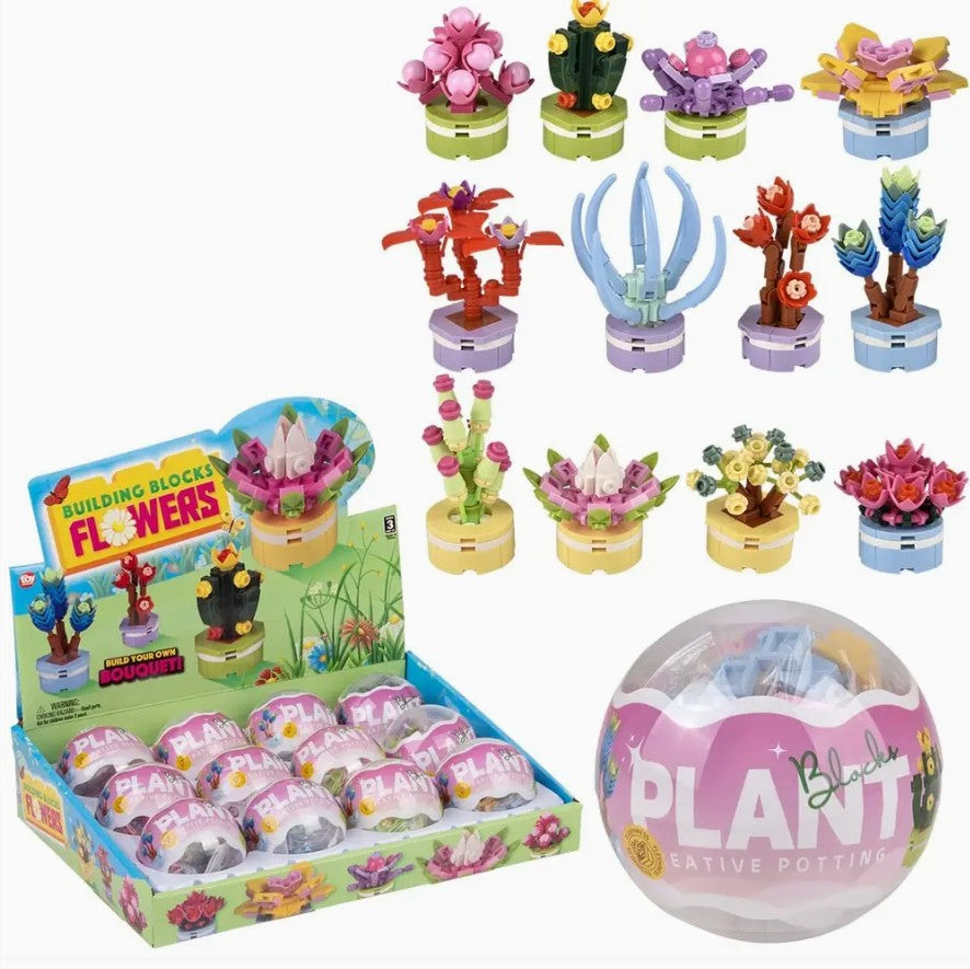 Building Block Flowers Pod 2.5in 1 Random Pod