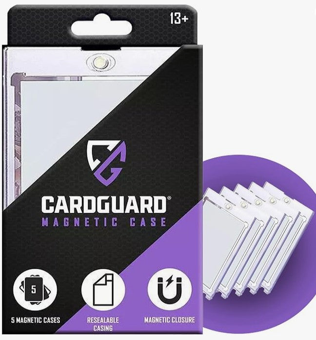 CardGuard Magnetic Card Case - 5 Pack