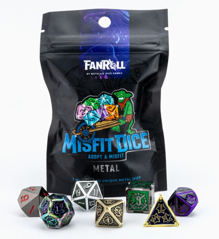 Dice RPG - Fanroll Metal Mistfit Dice Blind Bag