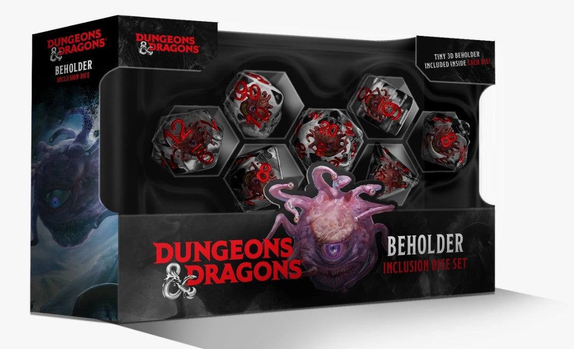 Dungeons & Dragons Beholder Resin Dice Set