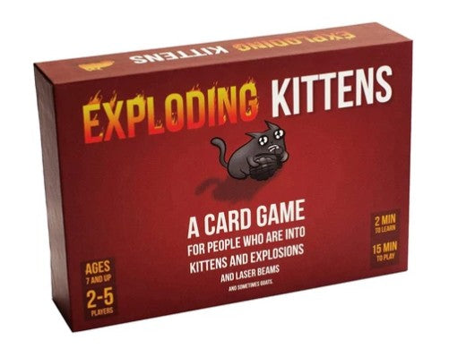 Exploding Kittens Card Game - Original Edition