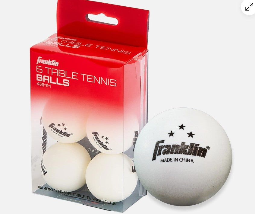 Franklin Table Tennis Balls