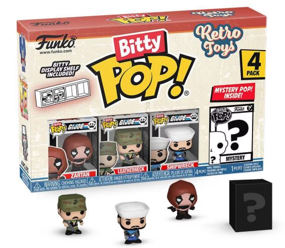 Funko - Bitty POP! Retro Toys GI Joe Pack