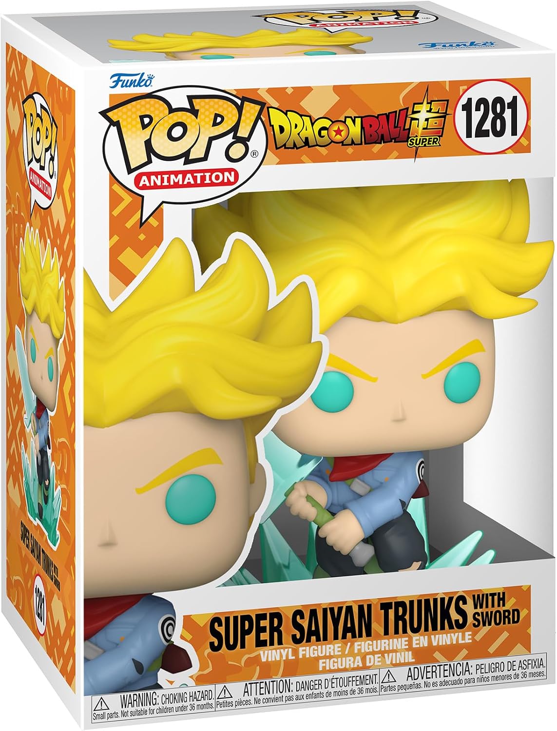 Funko - Dragon Ball Super - Super Saiyan Trunks With Sword #1281