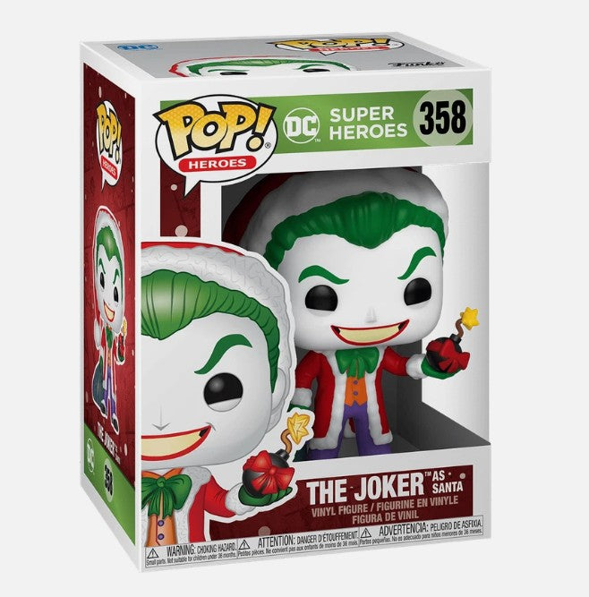 Funko - Super Heroes - The Joker As Santa #358