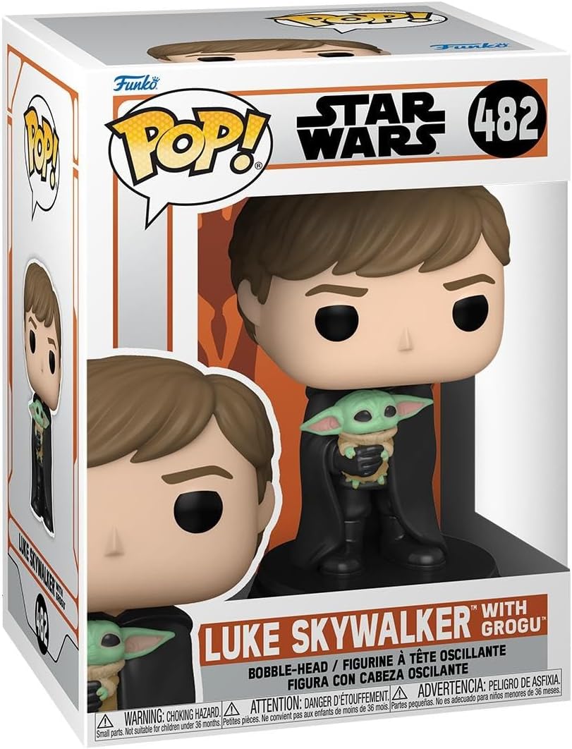 Funko - Star Wars - Luke Skywalker With Grogu #482