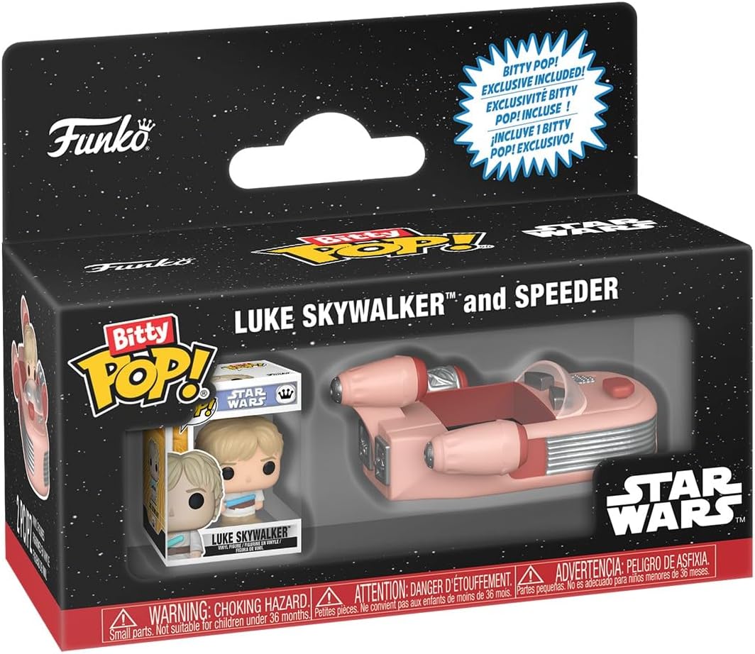 Funko Bitty POP! - Luke Skywalker & Speeder