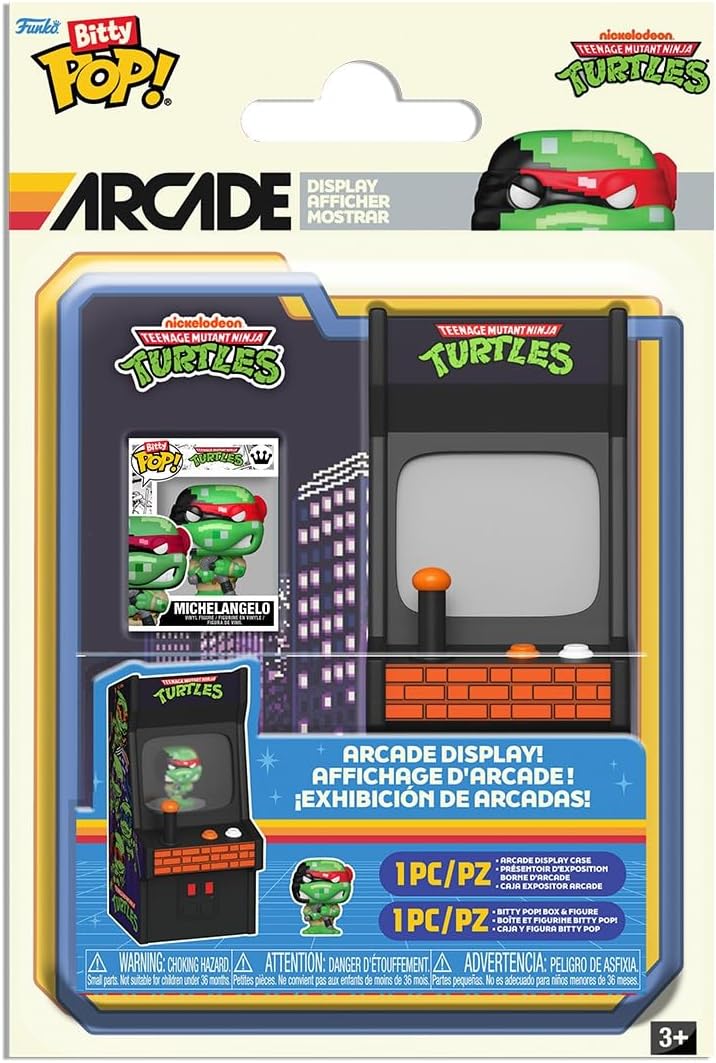 Funko Bitty POP! Arcade Cabinet - Michelangelo