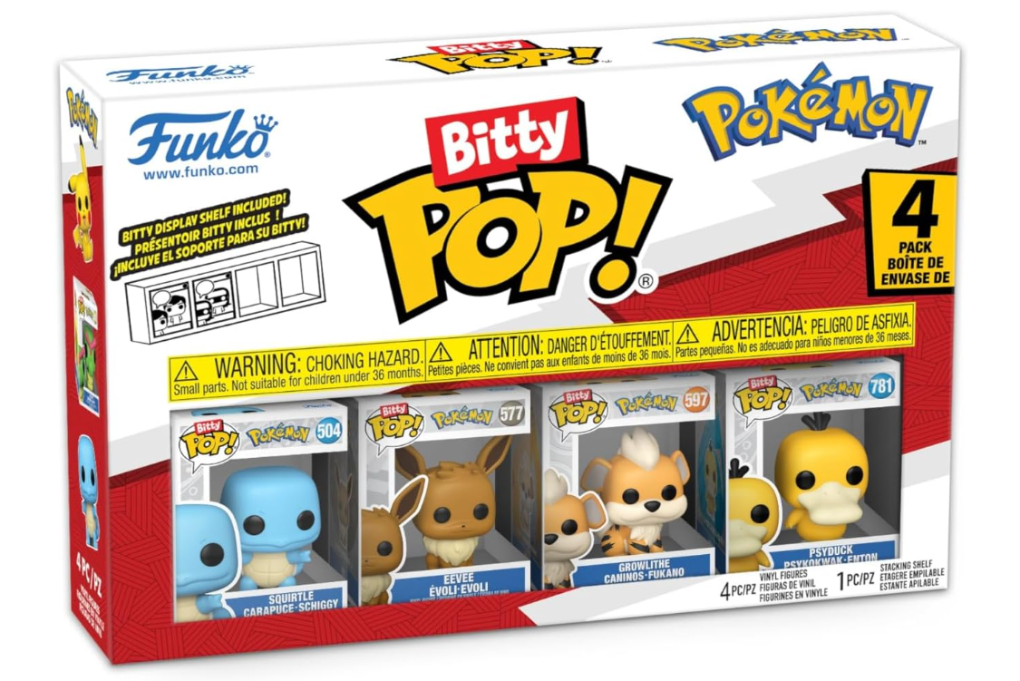 Funko Bitty Pop - Pokemon 4 Pack
