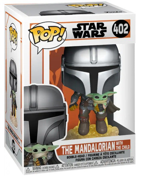 Funko - Star Wars - The Mandalorian With The Child #402