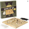 Game of Go Set - Natural Wood Board