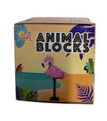 Bring On The Sun - Animal Blocks - Flamingo