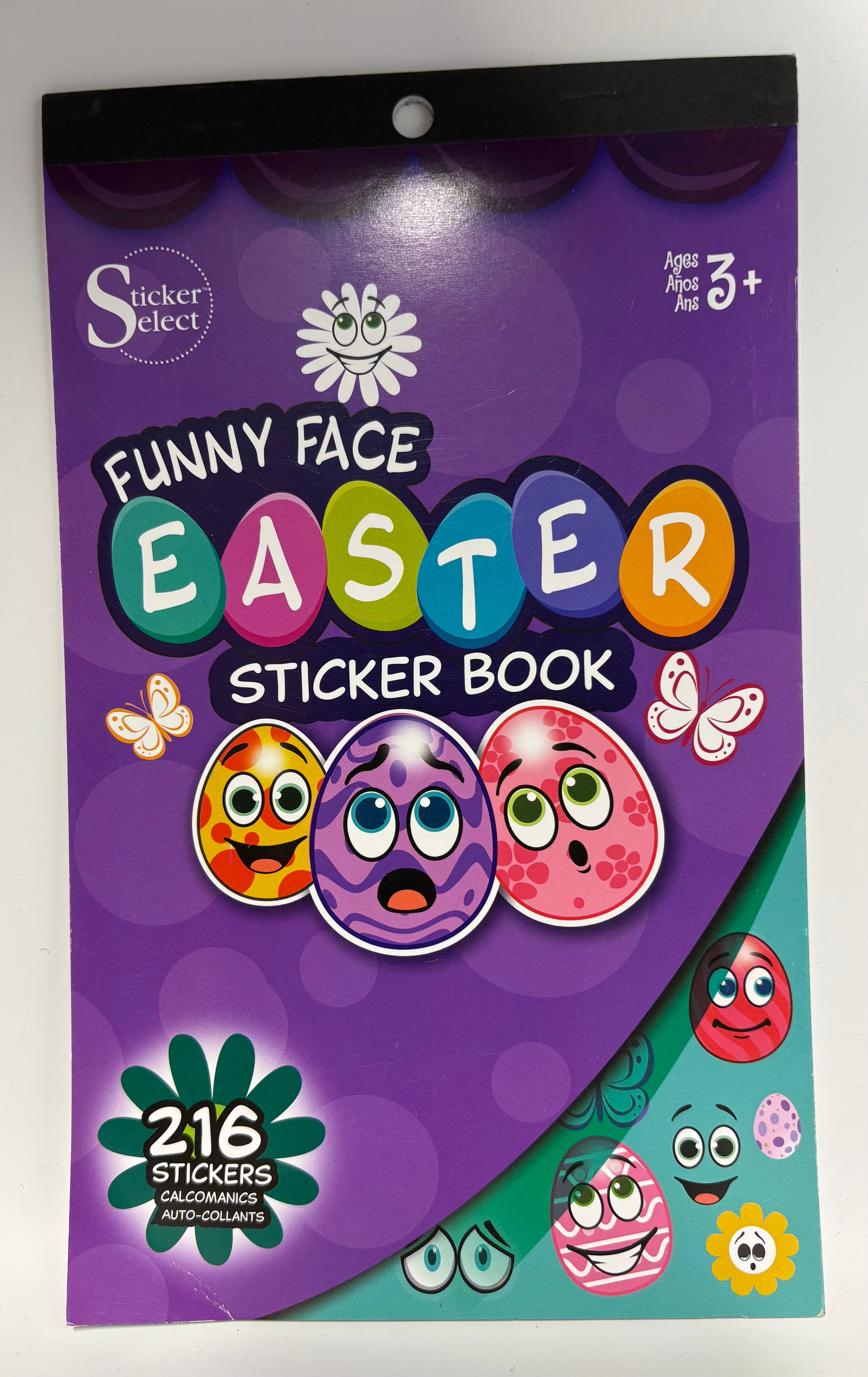 Funny Face Easter Sticker Book
