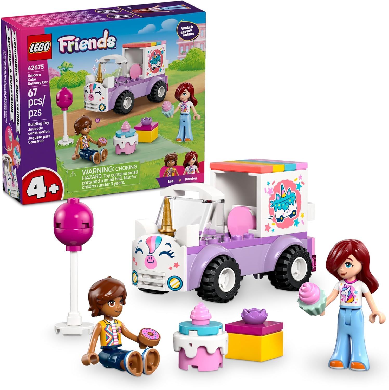 LEGO Friends - 42675 - Unicorn Cake Delivery Car
