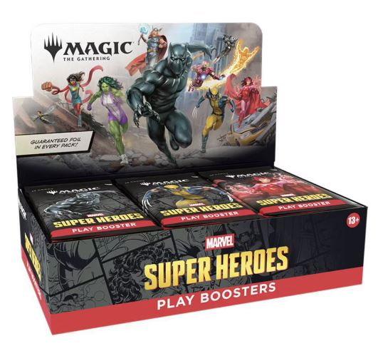 Magic The Gathering - Marvel Super Heroes Play Booster Box