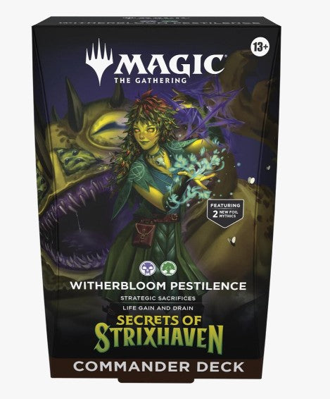 Magic The Gathering - Secrets of Strixhaven - Commander Deck Witherbloom Pestilence
