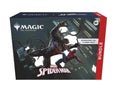 Magic: The Gathering Marvel Spider-Man bundle box, featuring artwork of Venom and Spider-Man, with a red side panel labeled BUNDLE.