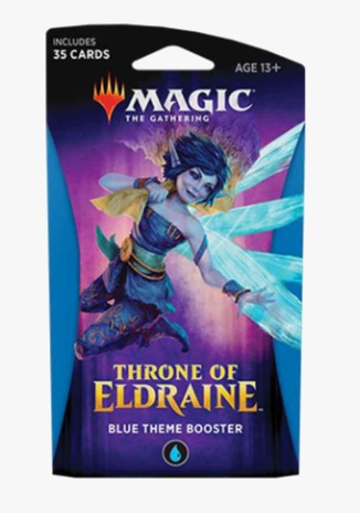 Magic The Gathering - Throne of Eldraine - Blue Theme Booster