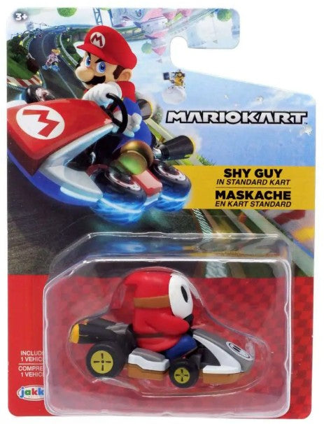 MarioKart - Shy Guy In Standard Kart - Mini Figure