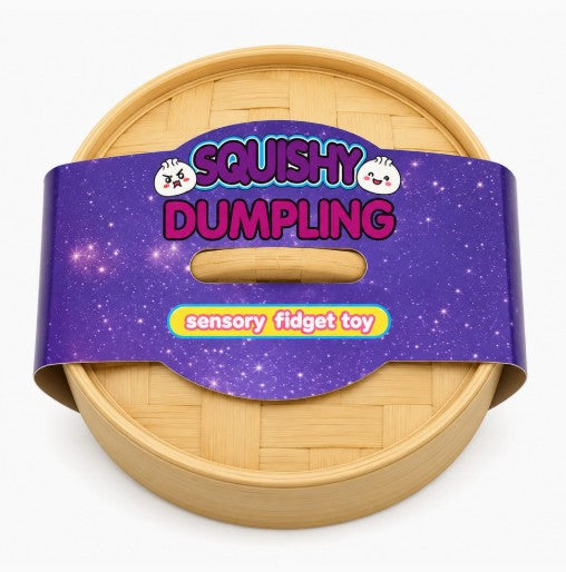 Mini Glitter Dumpling Squishy - One Random Asst