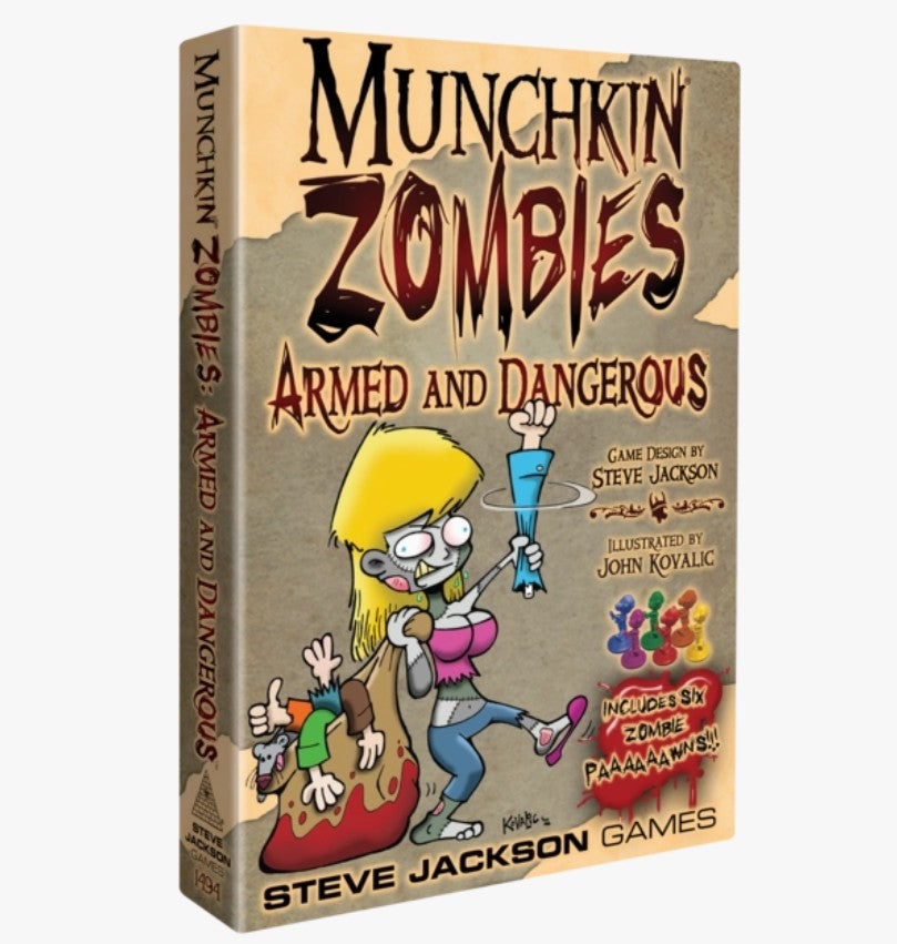Munchkin Zombies Armed and Dangerous