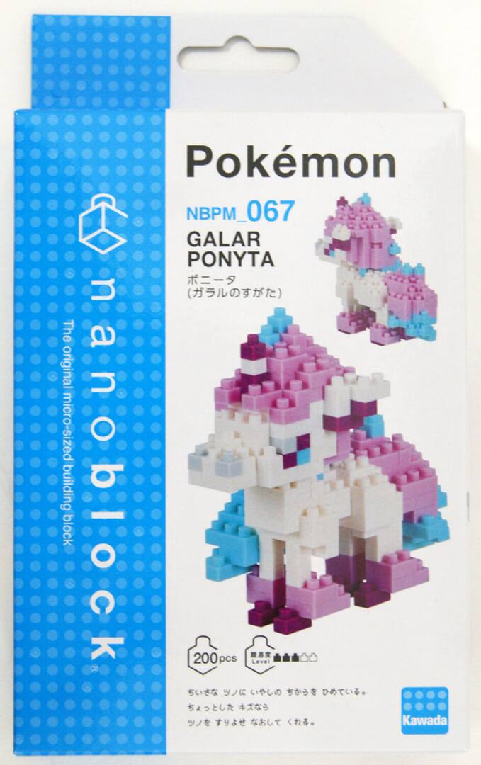Nanoblock - Pokémon - NBPM_067 - Galar Ponyta