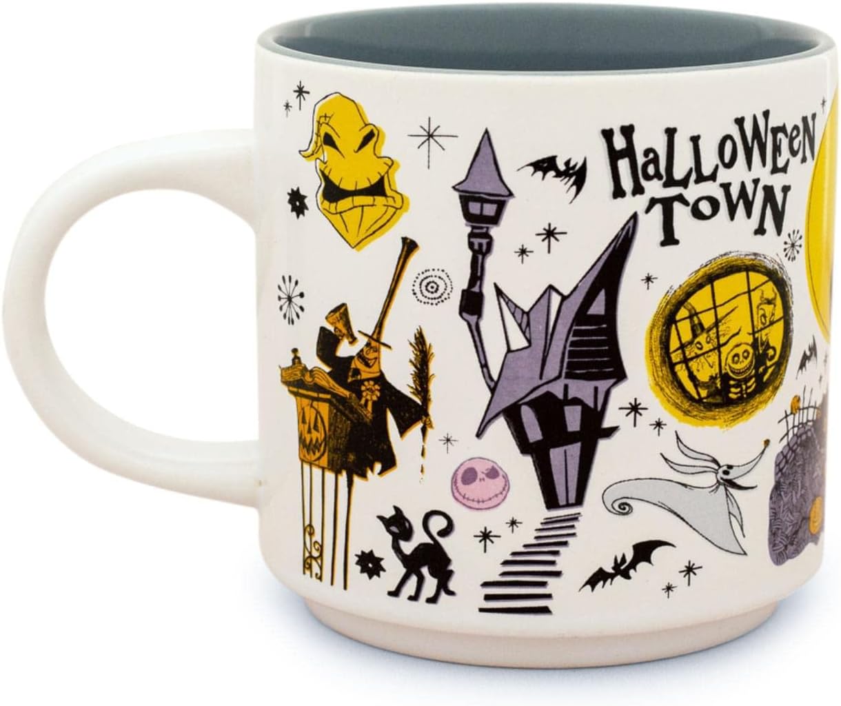 Nightmare Before Christmas Ceramic Mug - Halloween Town