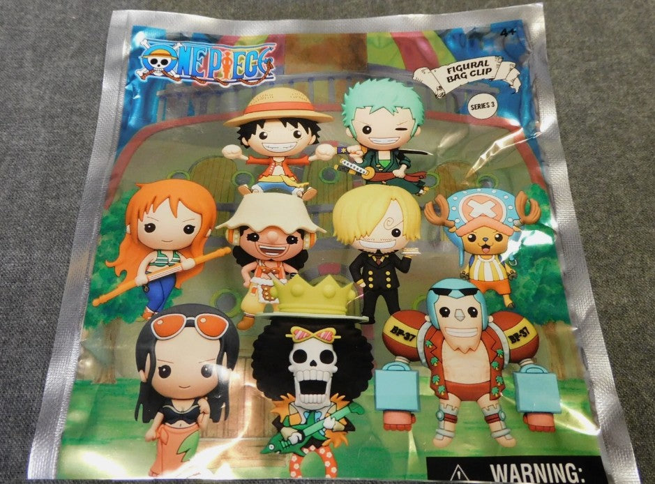 ONE PIECE - Figural Bag Clip - Series 3