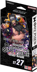 One Piece Card Game - Starter Deck - ST-27 Black Marshall.D.Teach