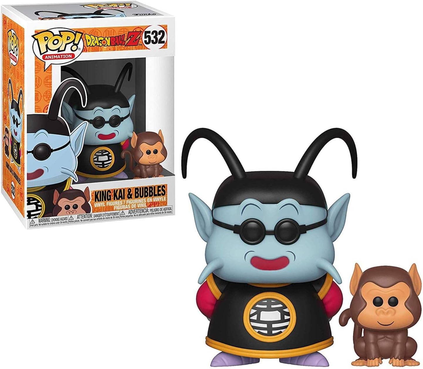 Funko- Dragon Ball Z - King Kai & Bubbles