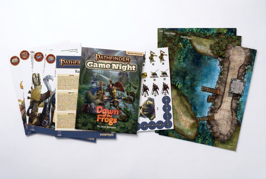 Pathfinder Game Night: Dawn of the Frogs Deluxe Adventure