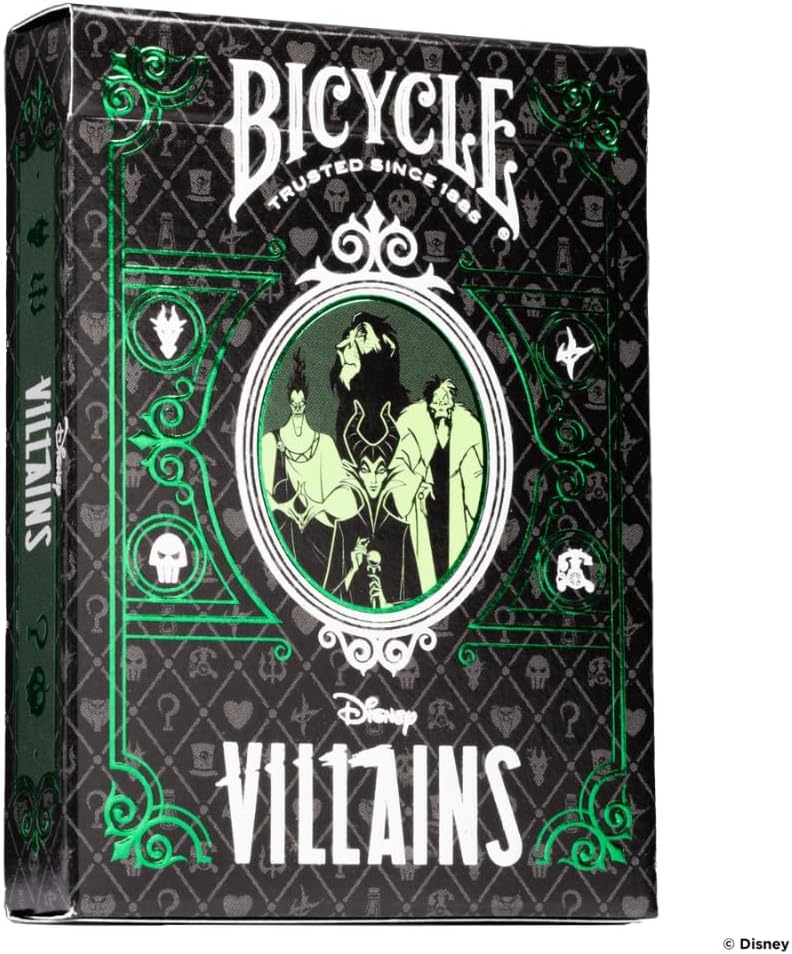 Playing Cards - Villains Green