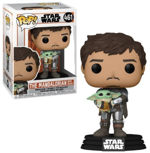 Funko - Star Wars - Mandalorian with Grogu #461