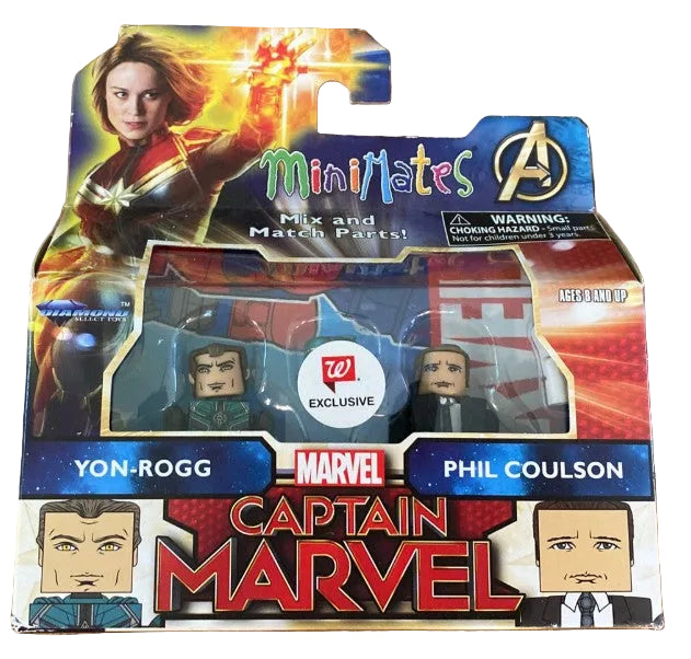 Minimates - Captain Marvel Yon-Rogg and Phil Coulson