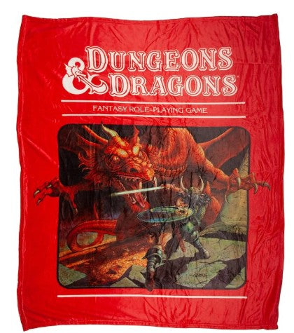 Dungeons and Dragons Throw Blanket