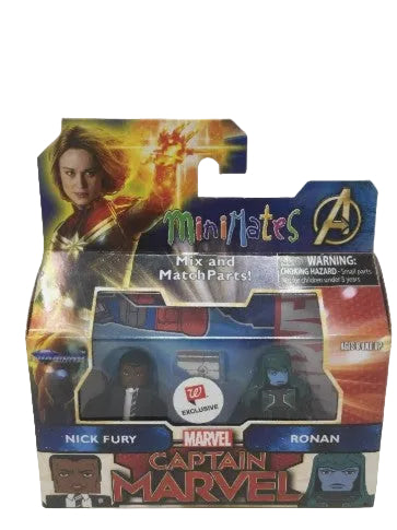 MiniMates - Captain Marvel - Nick Fury and Ronan