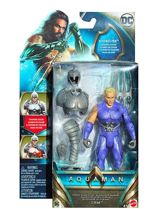 Mattel - DC Hydro-Tek Aquaman - Ocean Gladiator