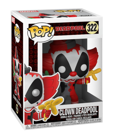 Funko - Deadpool - Clown Deadpool #322