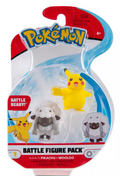 Pokemon - Battle Figure Pack - Pikachu and Wooloo