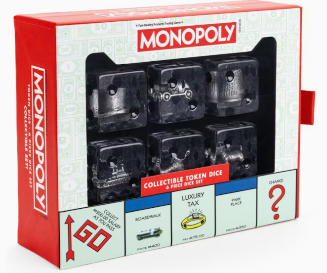 Hasbro - FanRoll - Monopoly - Collectible Token Dice