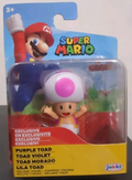 Super Mario - Purple Toad Figure