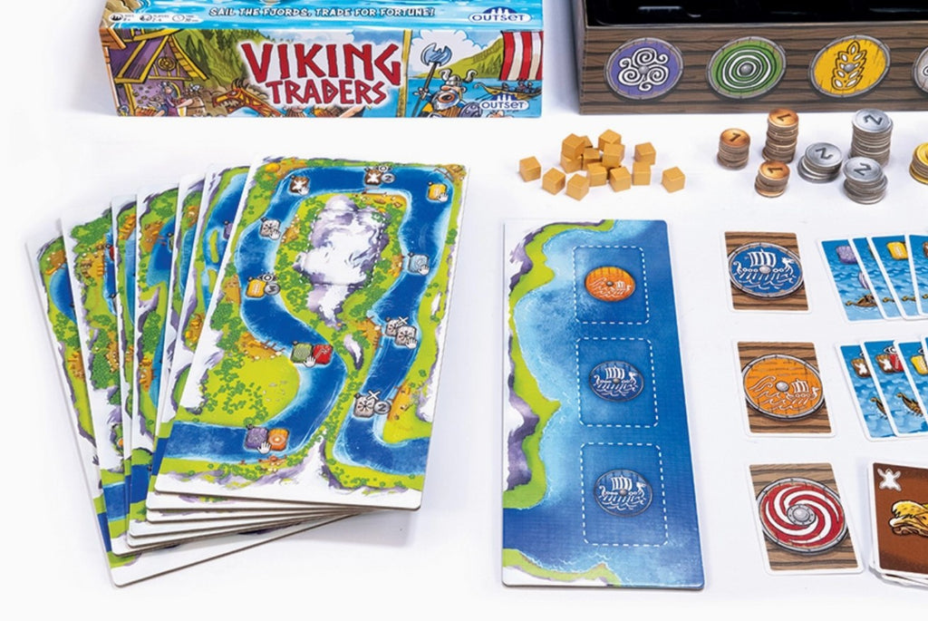 Viking Traders Game - Build Your Fortune Across the Fjords