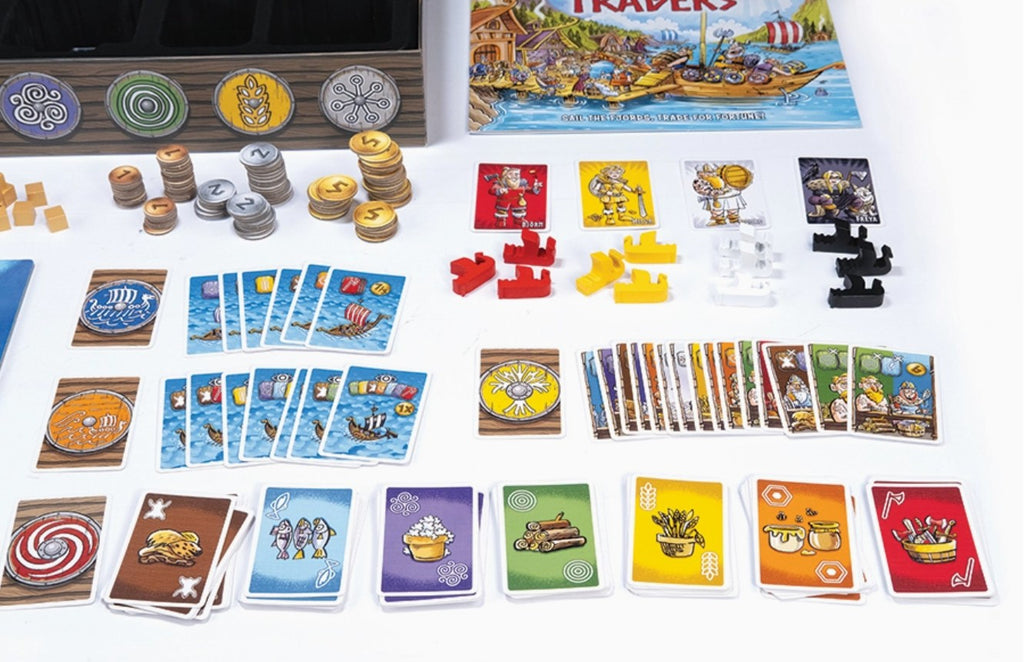 Viking Traders Game - Build Your Fortune Across the Fjords