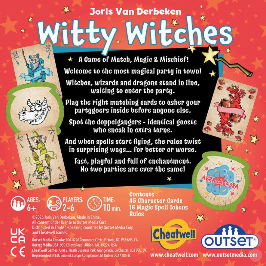 Witty Witches: A Spellbinding Party Game