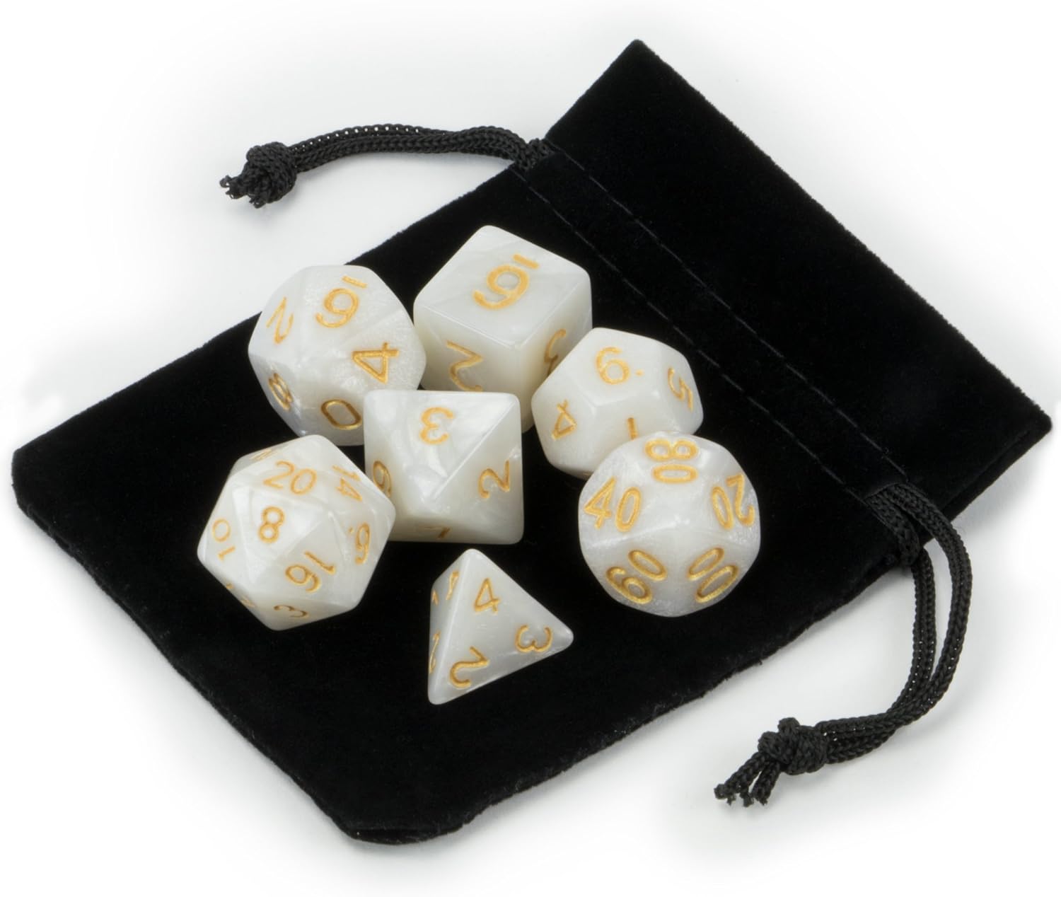 Wiz Dice Series II - Forbidden Treasure Dice Set With Pouch
