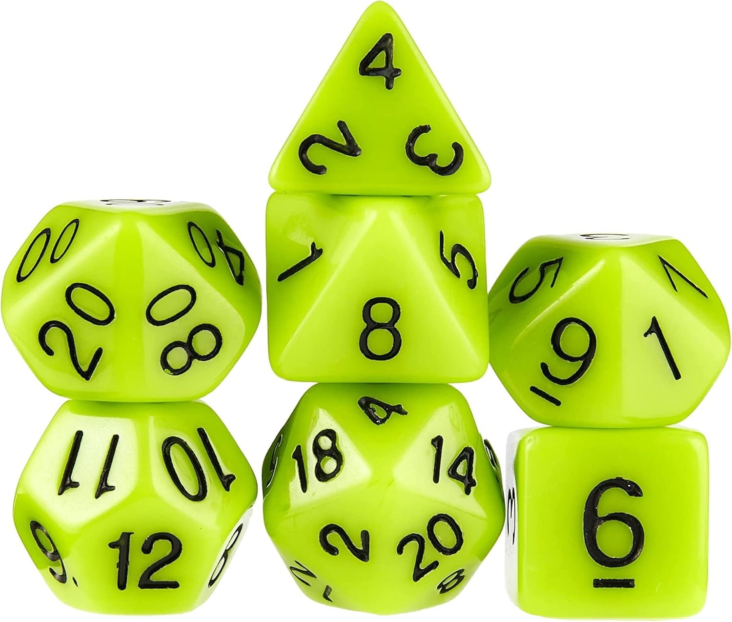 Wiz Dice - Sticky Ichor 7 Dice Set
