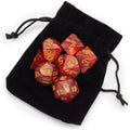 Wiz Dice Series II - Dragon Scales Dice Set With Pouch