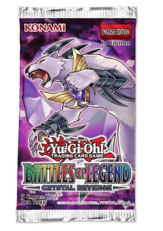 Yu-Gi-Oh! - Battles of Legend Crystal Revenge Booster Pack
